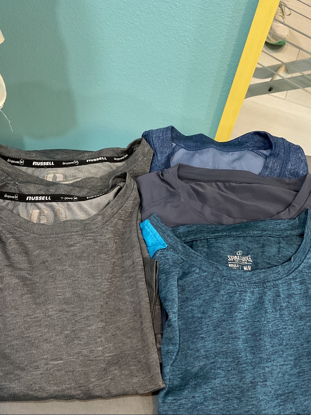 BUNDLE #3 Bundle of 5 men’s performance shirts